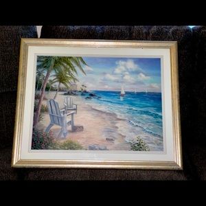 Large painting By Vivian Flasch